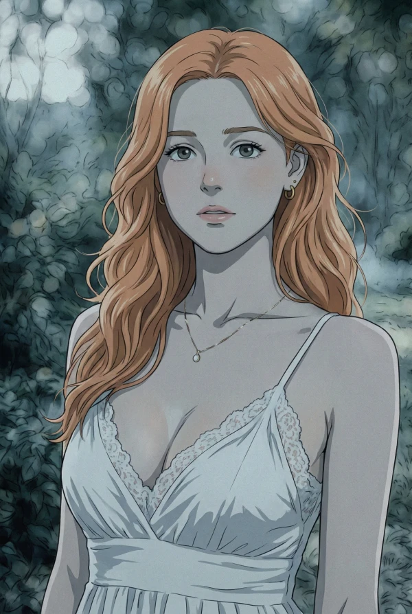 Forest Portrait - Satoshi Kon Style