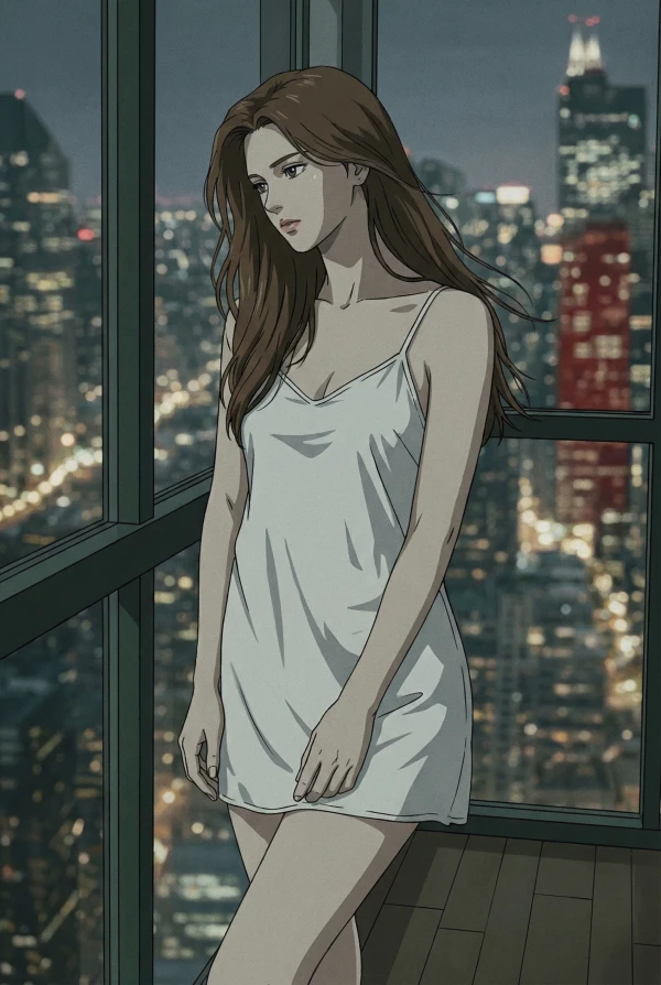 Window Portrait - Satoshi Kon Style